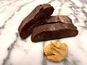 Dairy Chocolate Peanut Butter Fudge - 1/2 Pound - Rochester Fudge