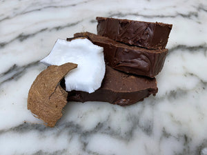 Vegan Chocolate Coconut Fudge - 1/2 Pound - Rochester Fudge