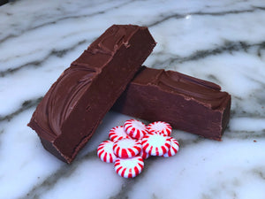 Dairy Chocolate Mint Fudge - 1/2 Pound - Rochester Fudge
