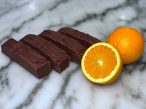 Dairy Orange Chocolate Fudge - 1/2 Pound - Rochester Fudge