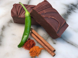 Vegan Chocolate Spicy Fudge - 1/2 Pound - Rochester Fudge